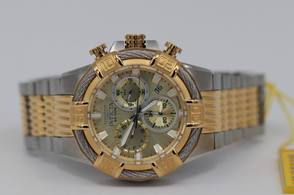 Invicta Bolt Men's Chronograph Two-Tone Stainless Steel Quartz Watch 25864