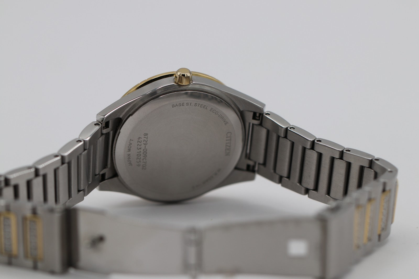 Citizen Eco-Drive Gemmed Stainless Women's Quartz Watch - FD2074-55A