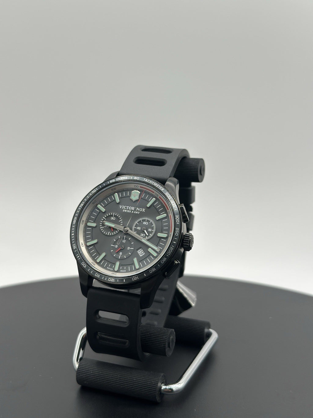 Swiss Army Alliance Sport Black Dial Men's Chronograph Quartz Watch 241818