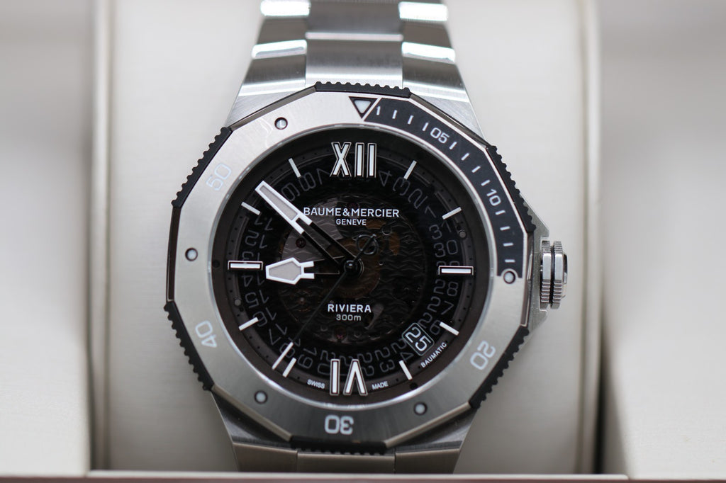 Baume et Mercier Riviera Automatic Grey Dial Men's Watch M0A10717