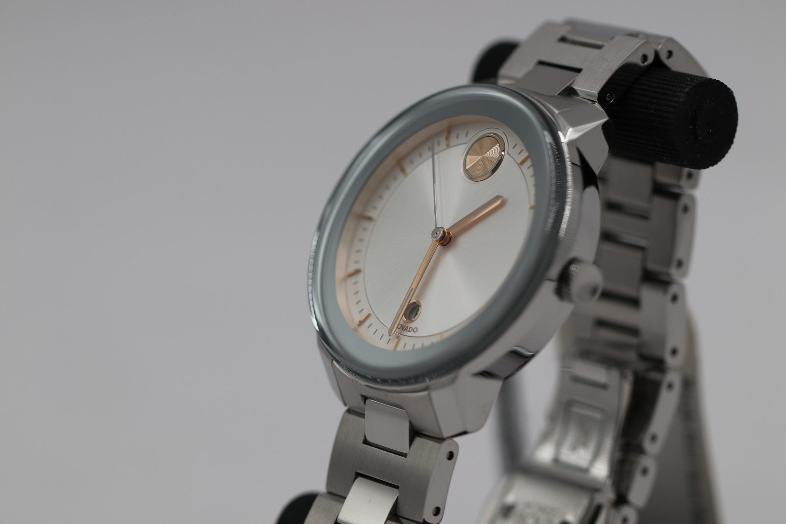 Movado Bold Women’s Verso Stainless Steel Bracelet Watch 3600747