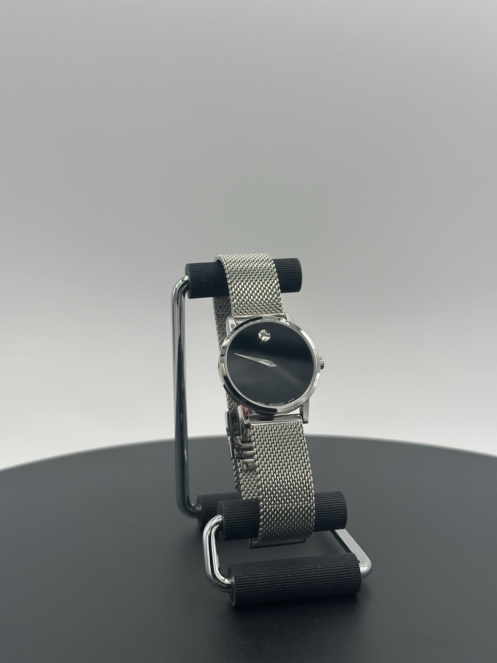 Movado Museum Women's Watch-Swiss Quartz, SS Mesh Bracelet 28mm 0607220