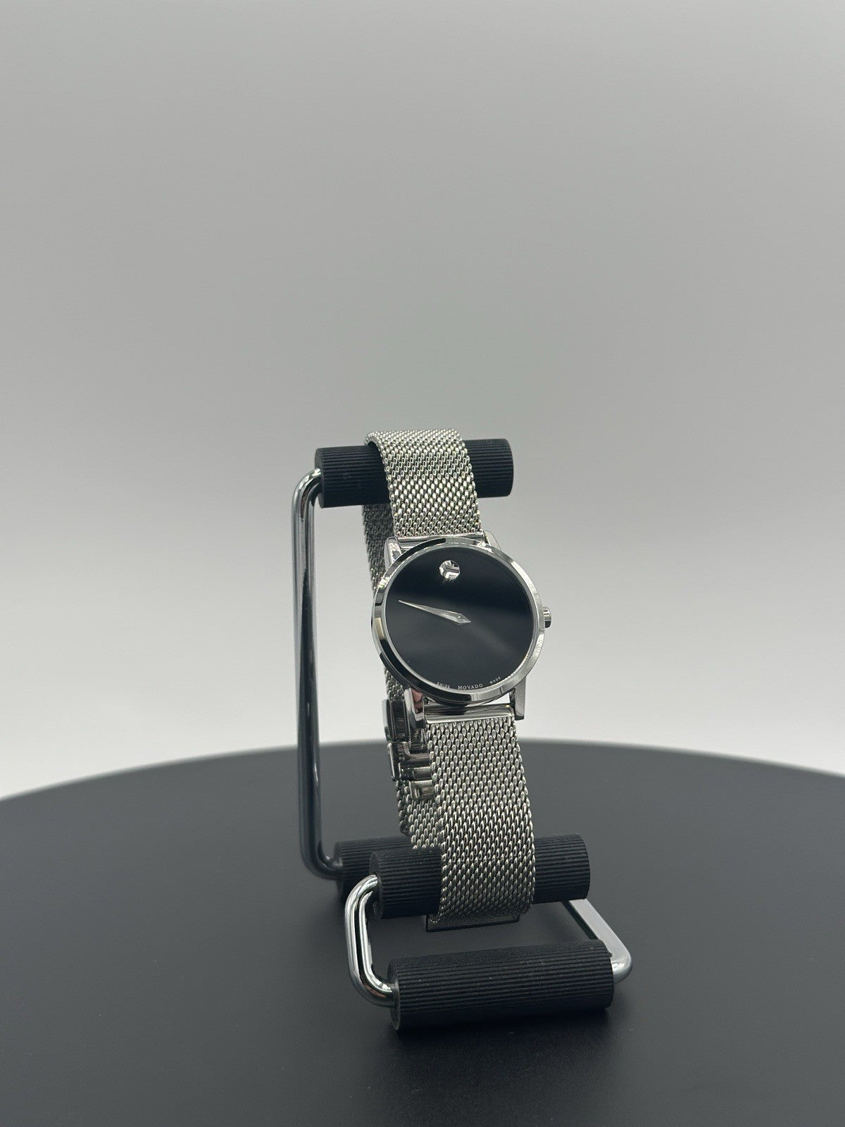 Movado Museum Women's Watch-Swiss Quartz, SS Mesh Bracelet 28mm 0607220