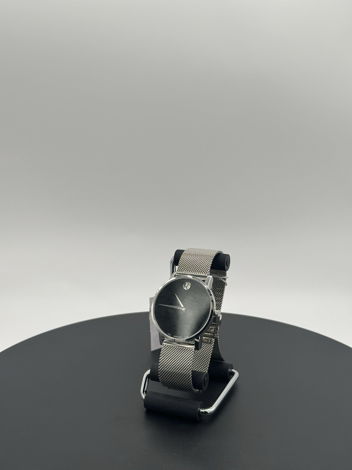 Movado Men's Museum Black Dial Watch - 607219