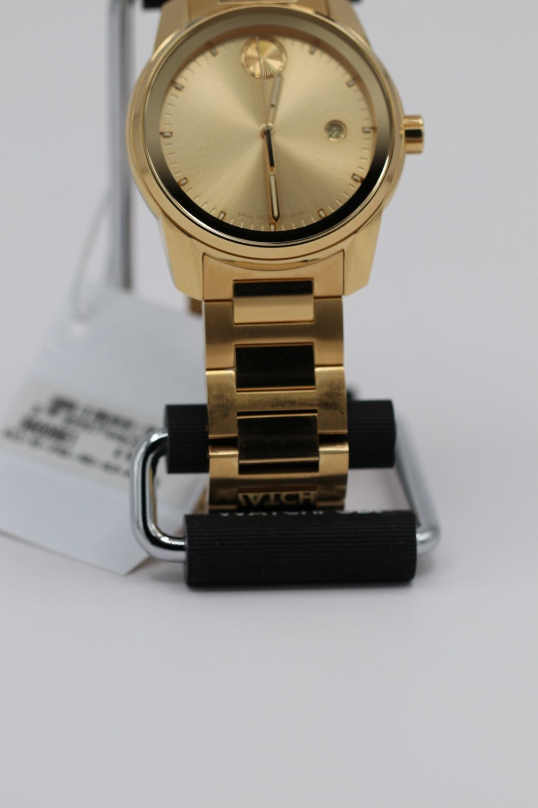 Movado Bold Verso Men's Gold Tone PVD Stainless Steel Quartz Watch 3600861