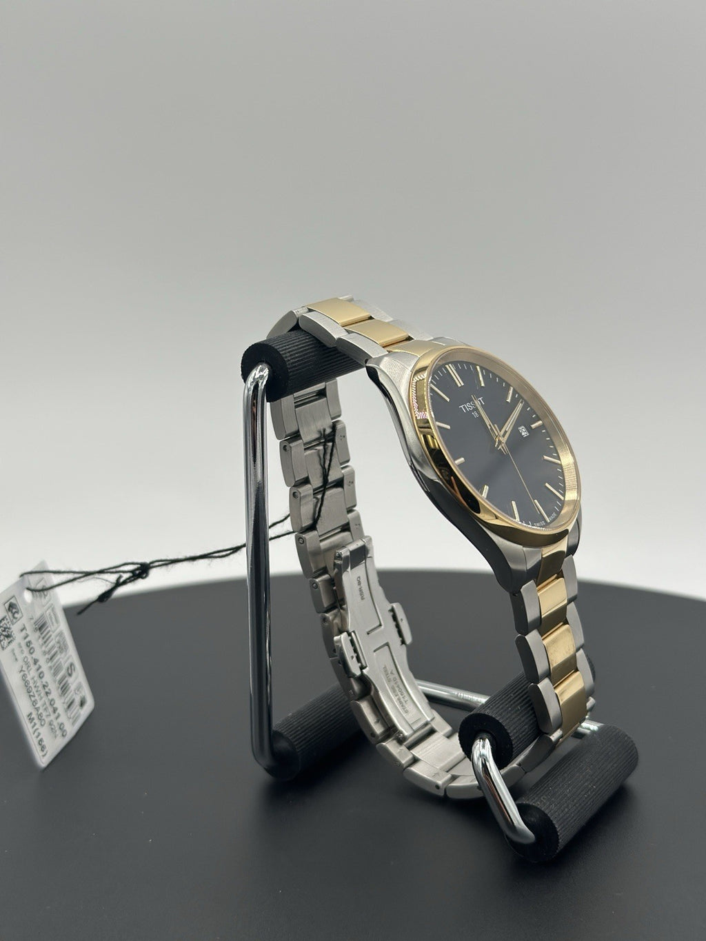 Tissot PR 100 Blue Dial Two-Tone Quartz Men's Watch T1504102204100