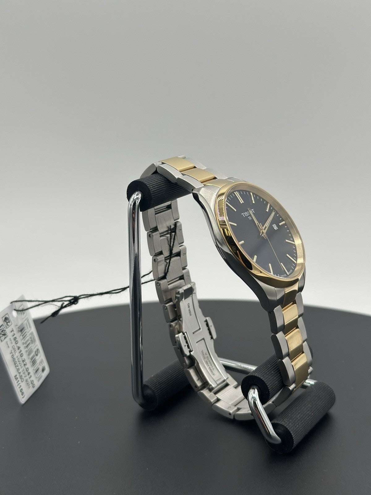 Tissot PR 100 Blue Dial Two-Tone Quartz Men's Watch T1504102204100