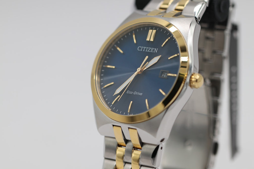 Citizen Corso Eco-Drive Blue Dial Two-tone Men's Watch BM7334-58L | MSRP $350
