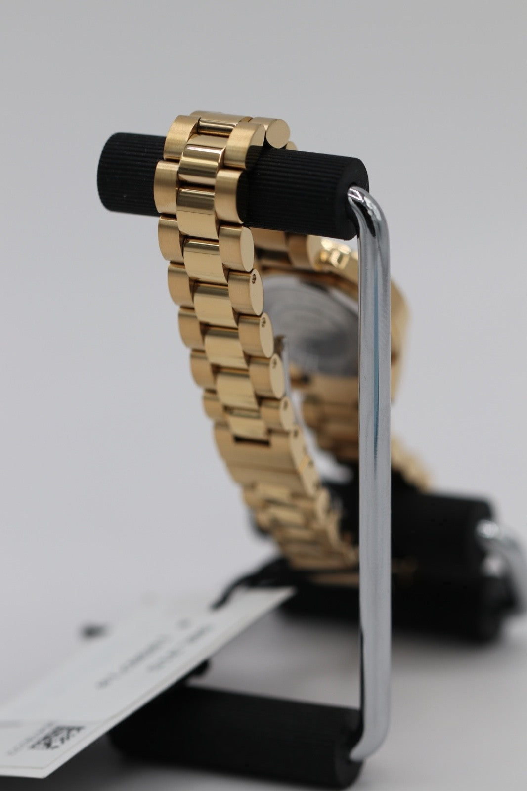 Bulova Classic Gold Tone Stainless Steel Crystal Ladies Watch- Model 98L315 NWT