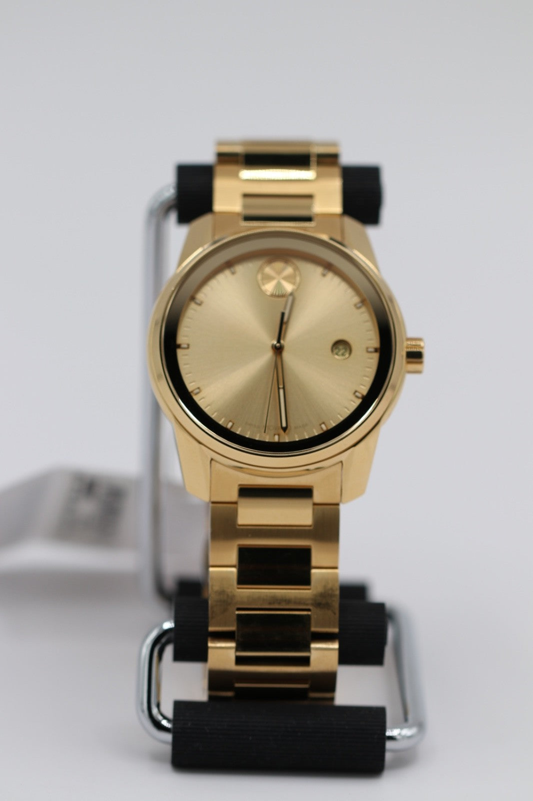 Movado Bold Verso Men's Gold Tone PVD Stainless Steel Quartz Watch 3600861