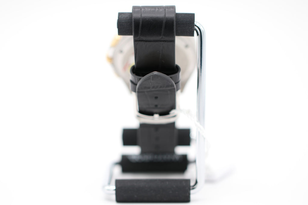 Versace Two Tone 40mm Strap Fashion Watch