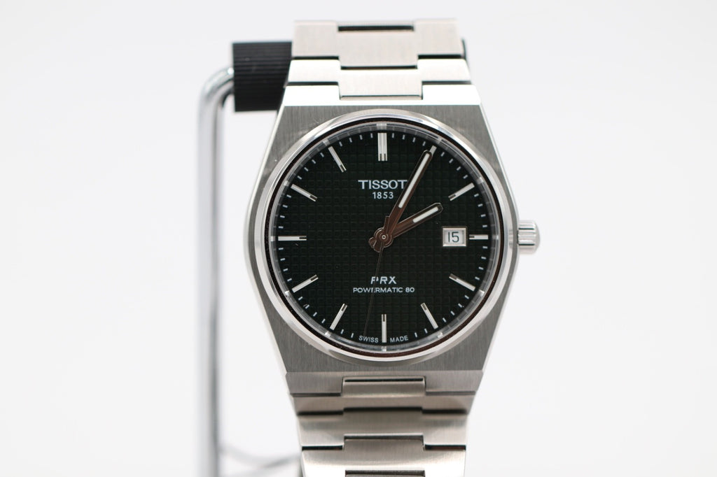 Tissot PRX T1374071109100 Powermatic 80 Automatic Watch Green Dial