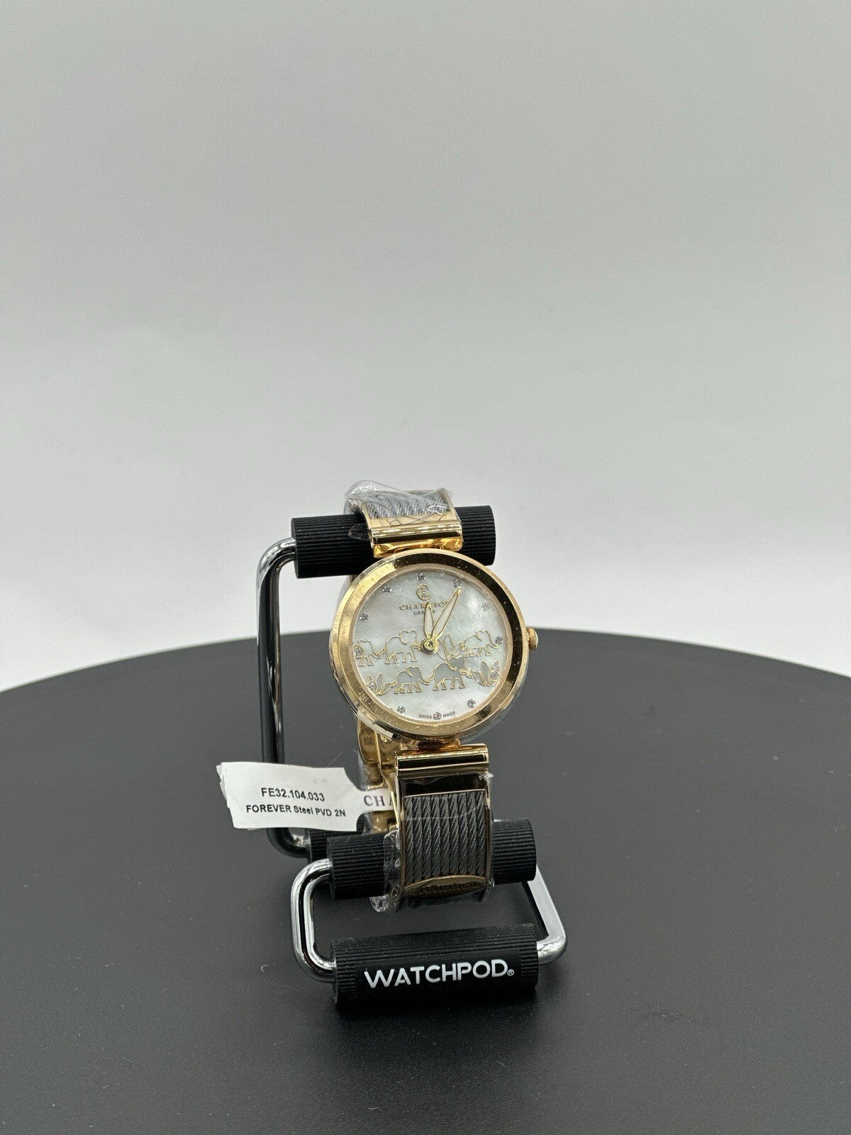 Charriol Forever Elephant FE32.104.033 Women's 32mm Two-Tone Swiss Watch/ NEW WT