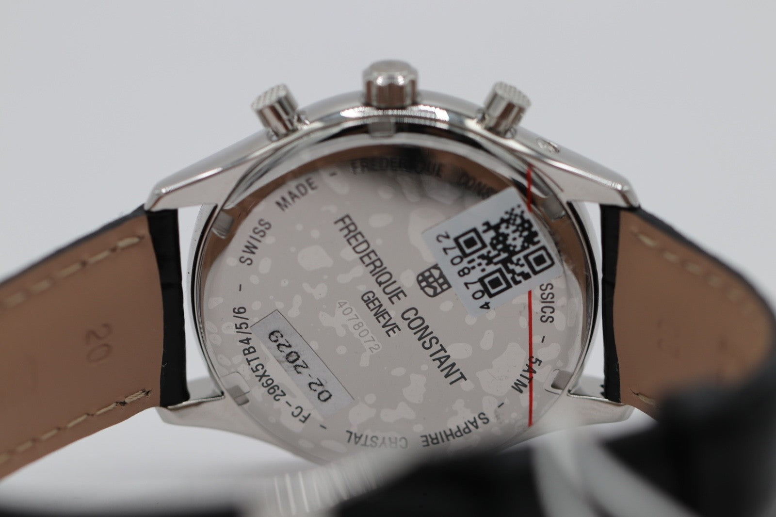 Frederique Constant Classics Chronograph Quartz Blue Dial Men's Watch FC-296N5B6