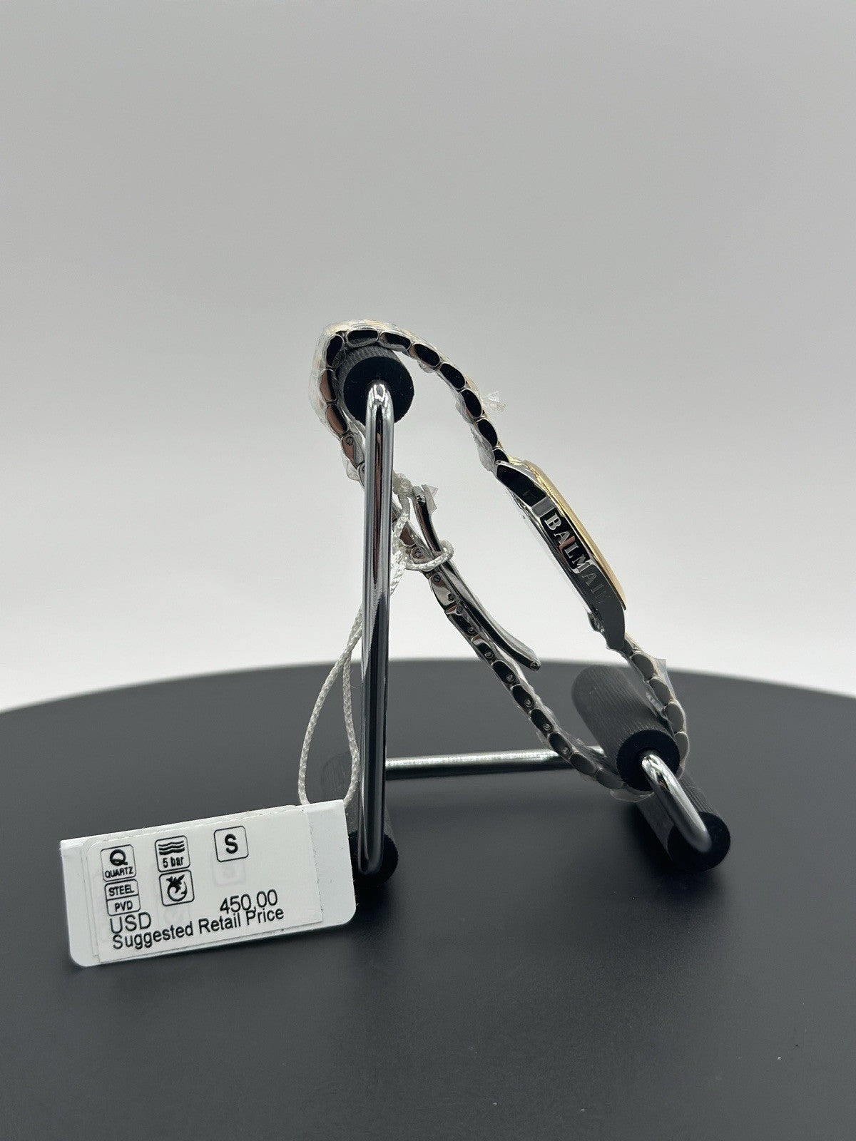 NEW Balmain B39123912 Swiss Balmain de Balmain Two-Tone Stainless Steel Bracelet
