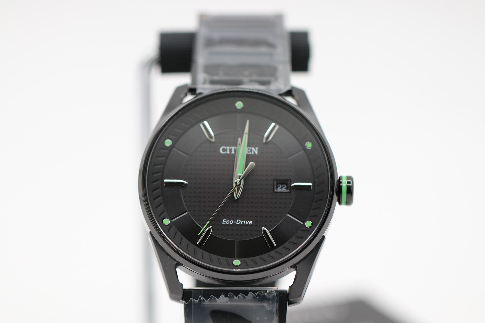 Citizen Eco-Drive BM6985-55E Men CTO Black  Bracelet 42mm Watch Brand New