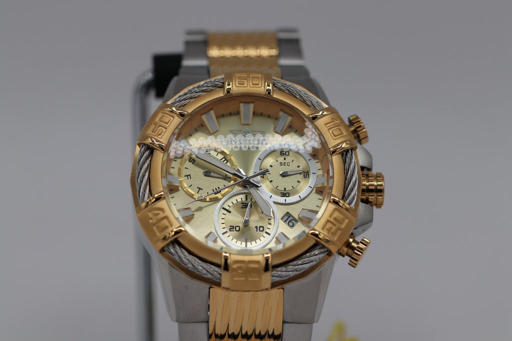 Invicta Bolt Men's Chronograph Two-Tone Stainless Steel Quartz Watch 25864