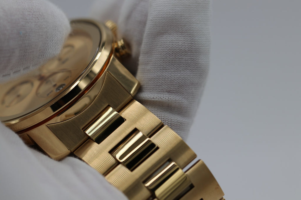 Movado Bold Gold Chronograph Dial Men's Watch 3600485