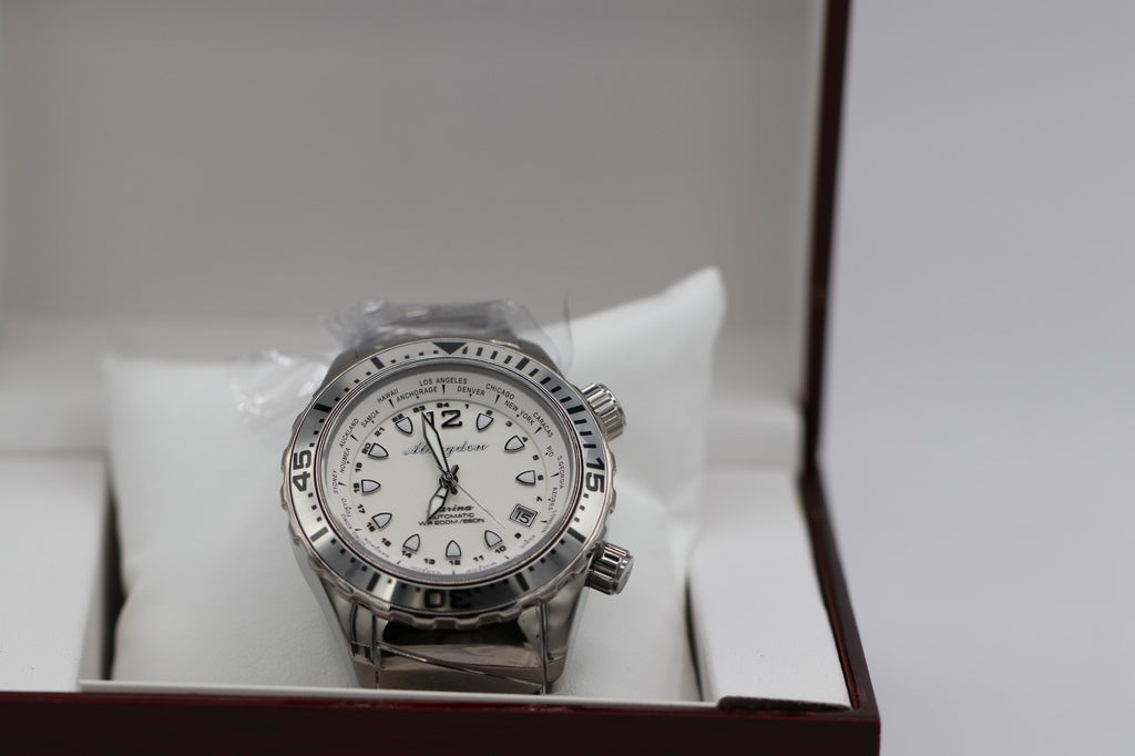 Abingdon Co. Women's Marina Diver's Multifunctional Titanium Bracelet  40mm