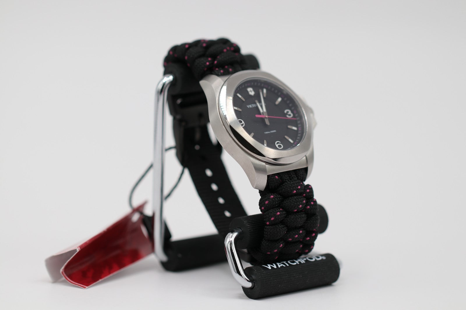 New Victorinox Swiss Army I.N.O.X. V Quartz Black Dial Women's Watch 241918