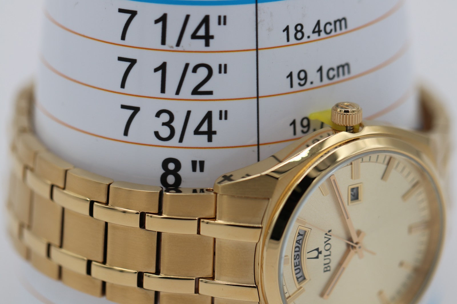 Bulova 97C115 Surveyor Classic Dial Gold-Tone SS Men's Watch $259.99 MSRP