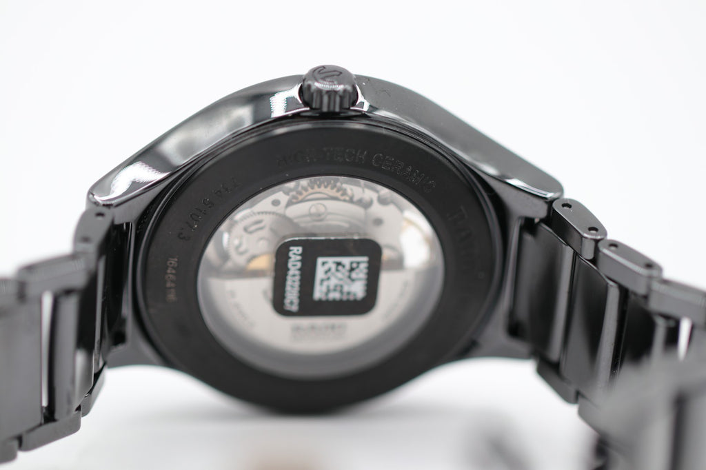 Rado Men's True Open Heart Ceramic Titanium Skeleton Automatic Watch R27100162