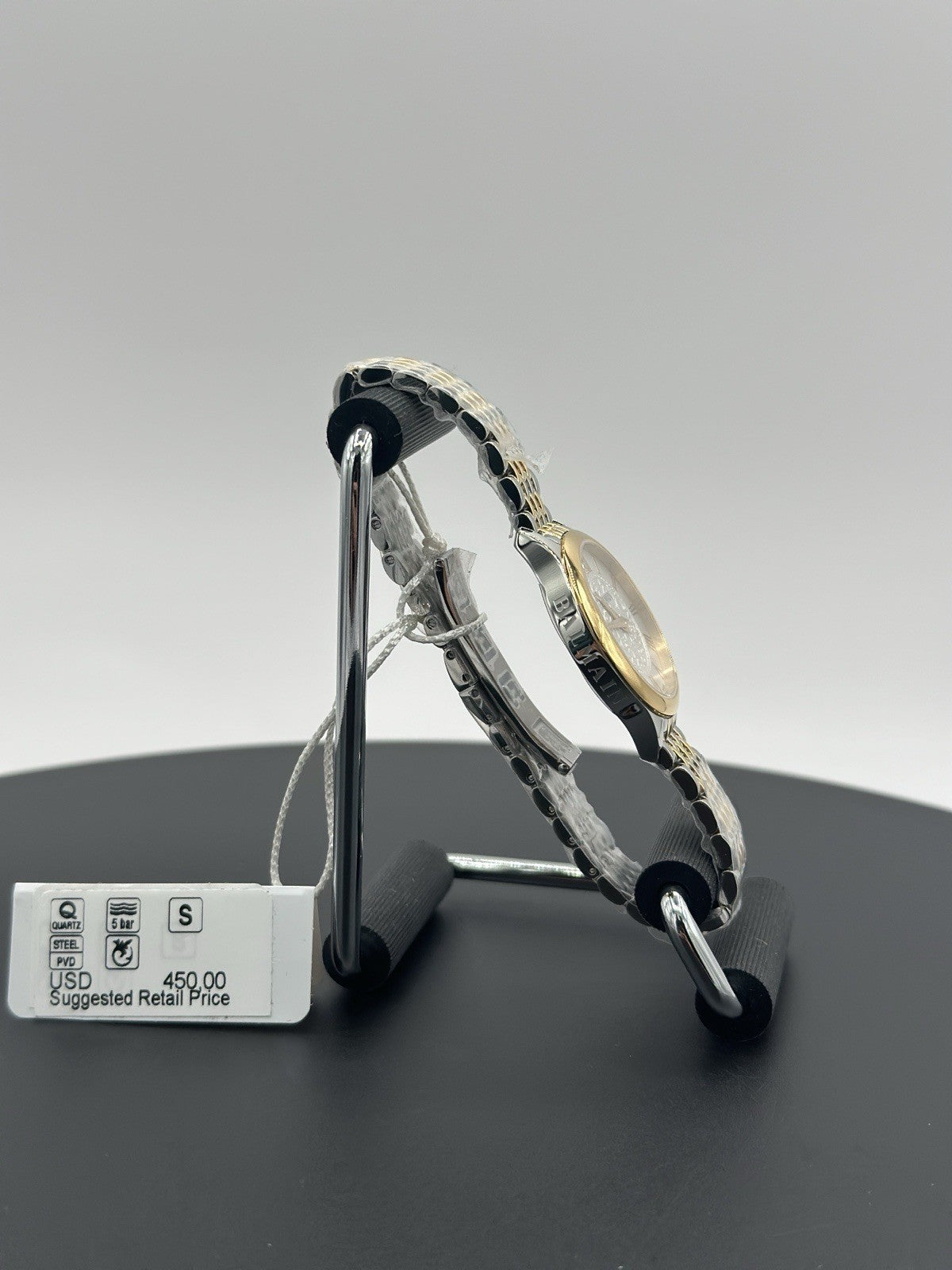 NEW Balmain B39123912 Swiss Balmain de Balmain Two-Tone Stainless Steel Bracelet