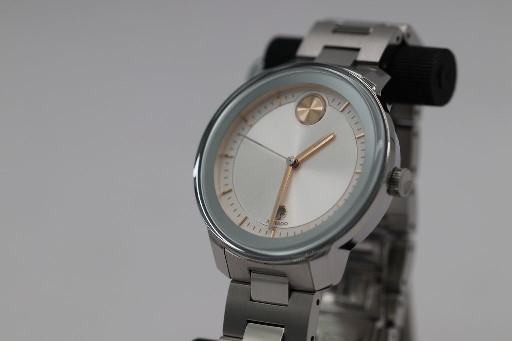 Movado Bold Women’s Verso Stainless Steel Bracelet Watch 3600747