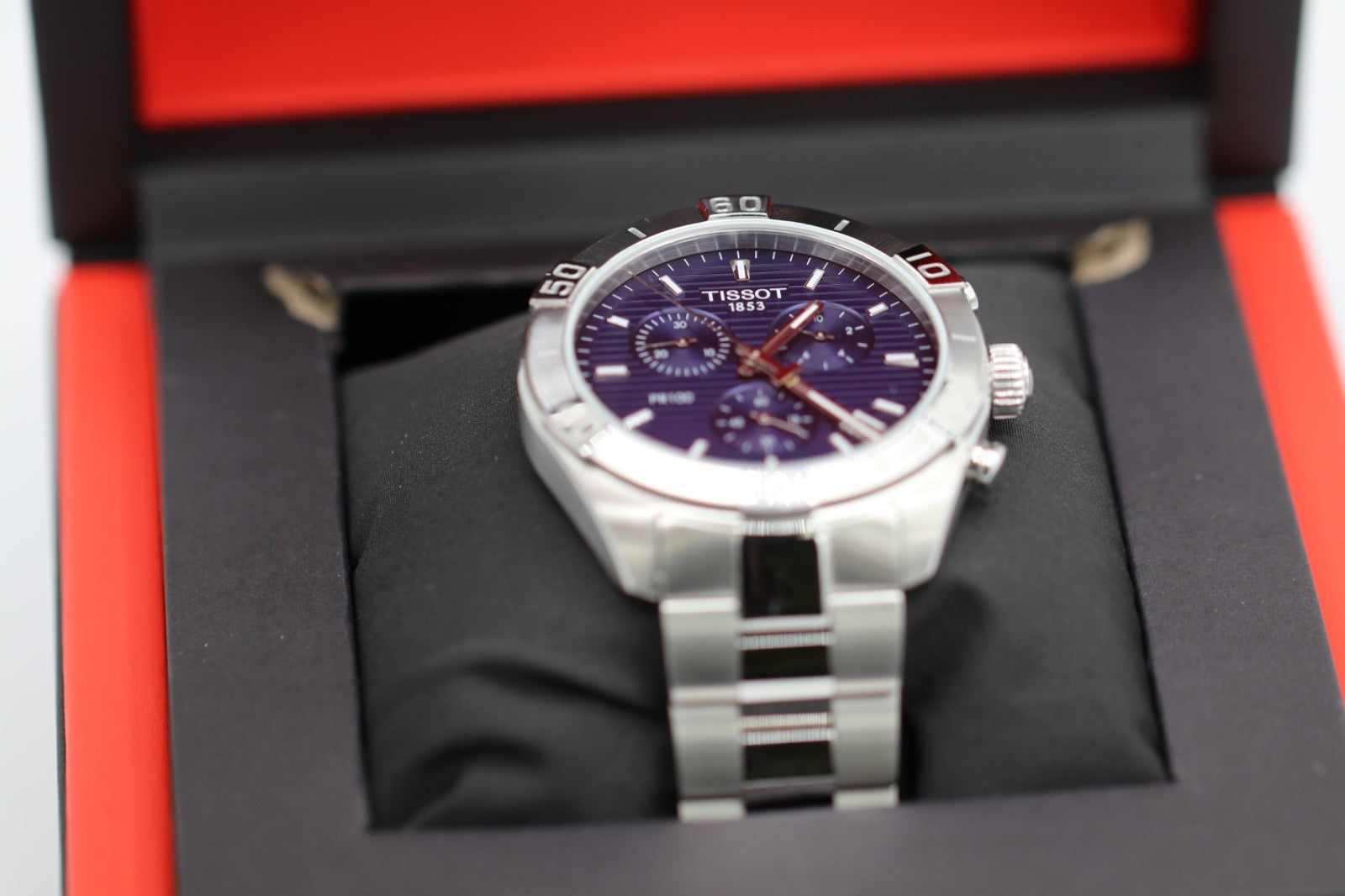 Tissot PR 100 Chrono Steel Watch T101.617.11.041.00