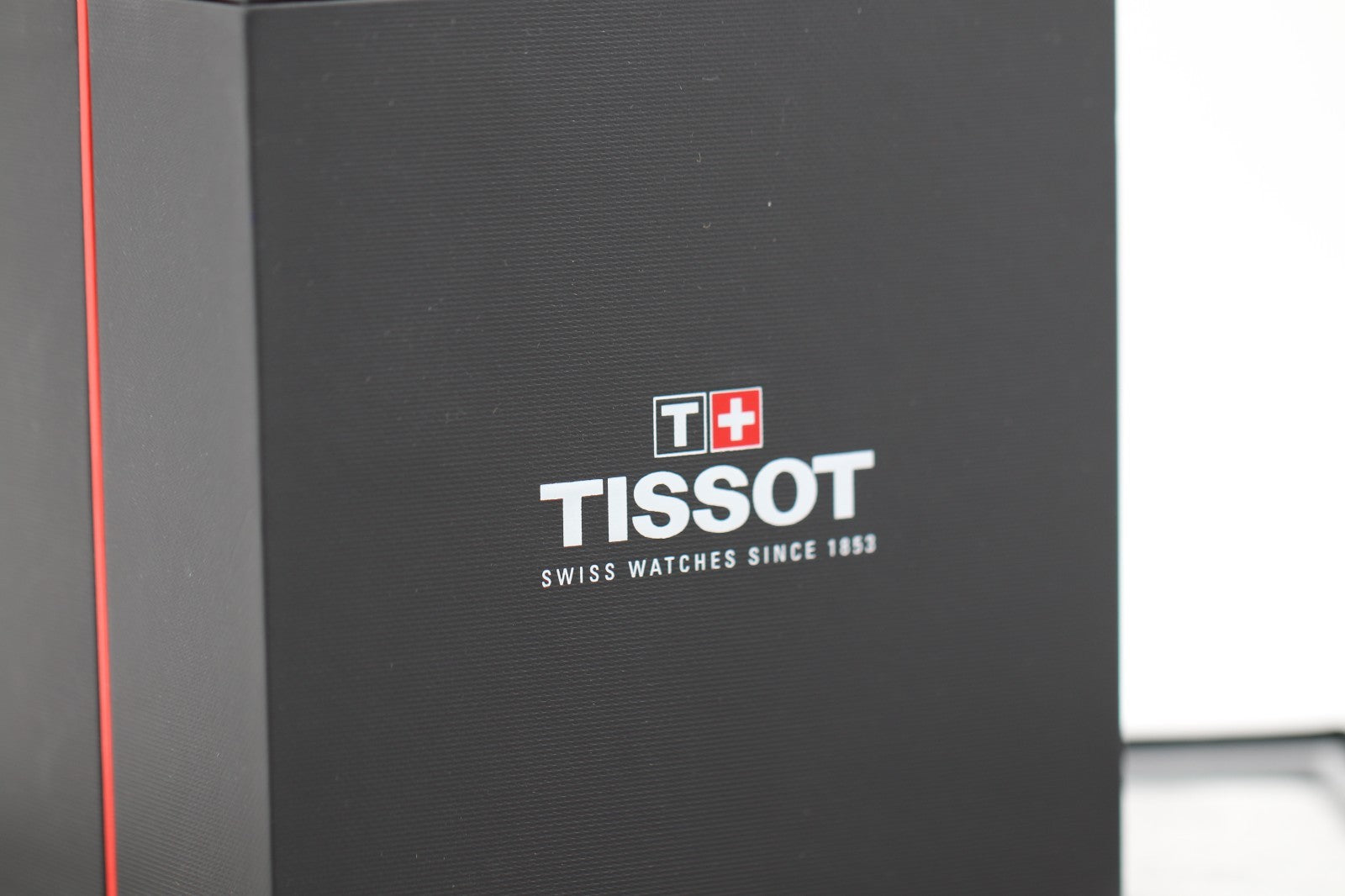 New Tissot Carson Premium Black Dial Leather 41m Mens Watch T1224171605100