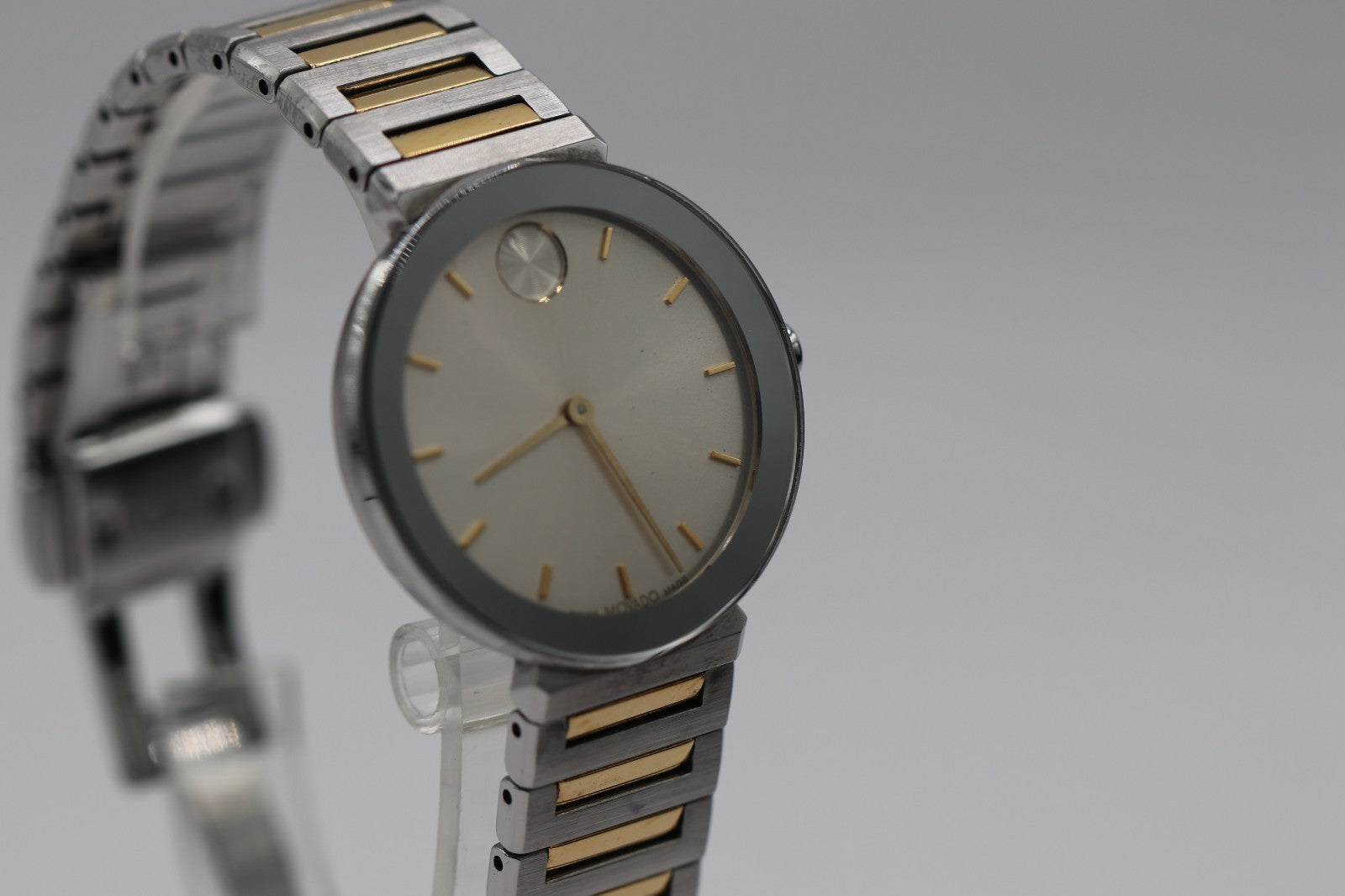 Movado BOLD Horizon 3601091 Taupe Dial Stainless Steel 34MM Ladies Watch