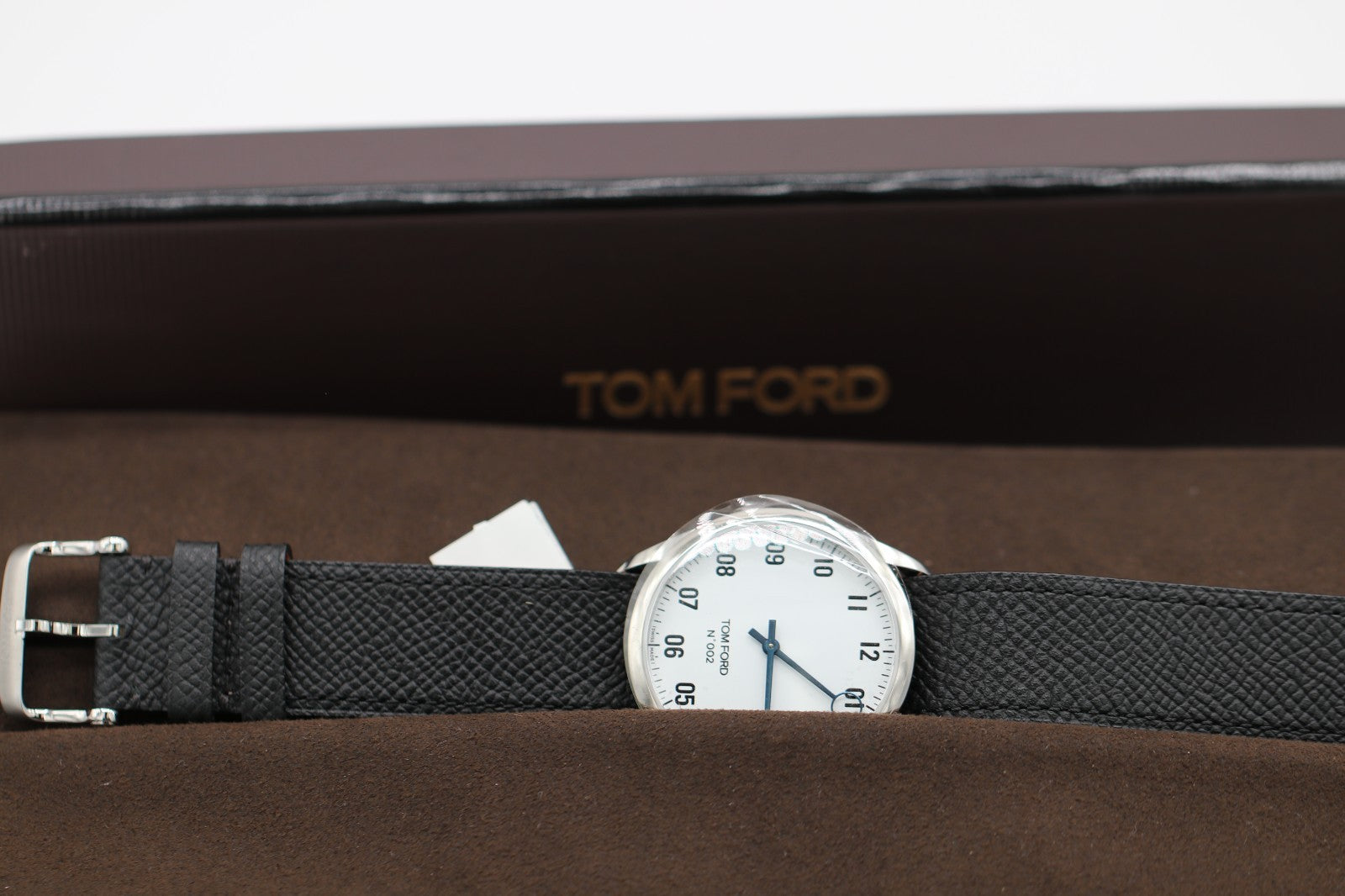 Tom Ford N.002 Tf0120267294 White Ss Quartz Men'S Watch