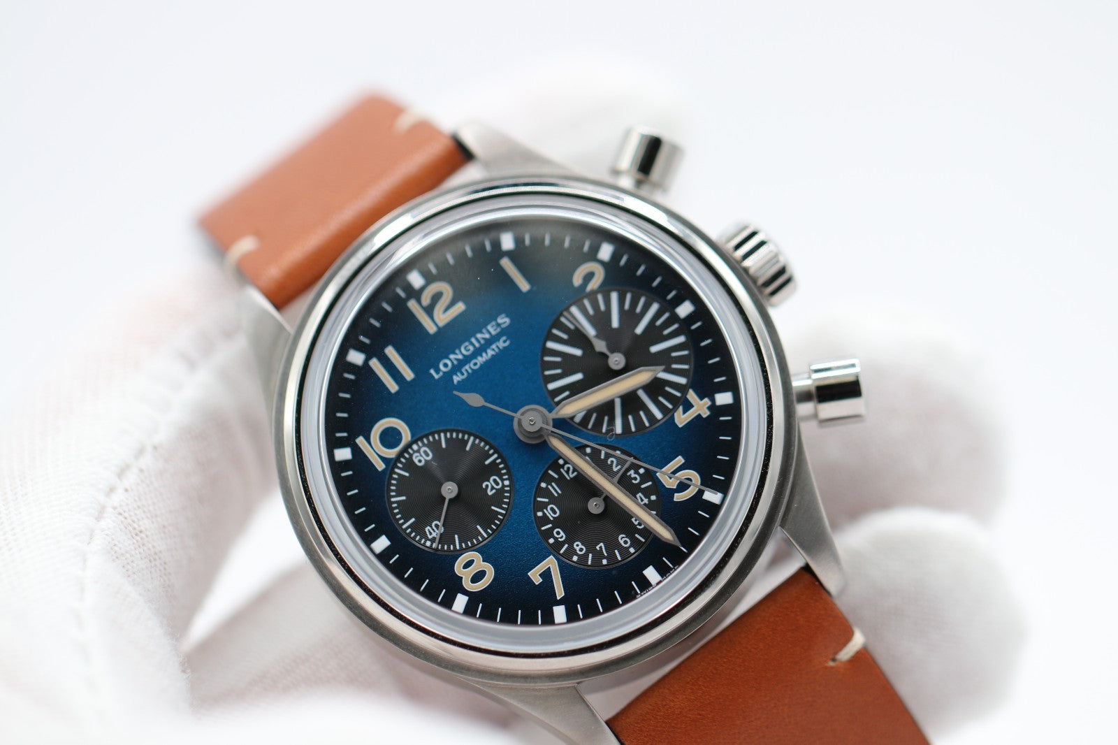 Longines Avigation Bigeye Chronograph Automatic Titanium Men's Watch L28161932