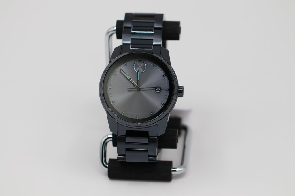 Movado Bold Verso Men's Blue ION PVD Stainless Quartz Watch 3600862