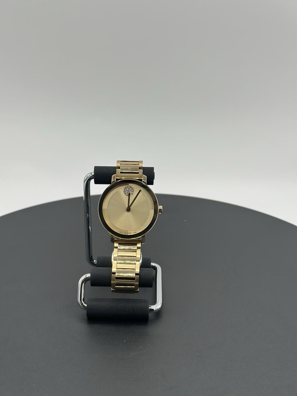 Movado Women's Watch 3601106 Bold Swiss Quartz Gold Dial Stainless Steel 34mm
