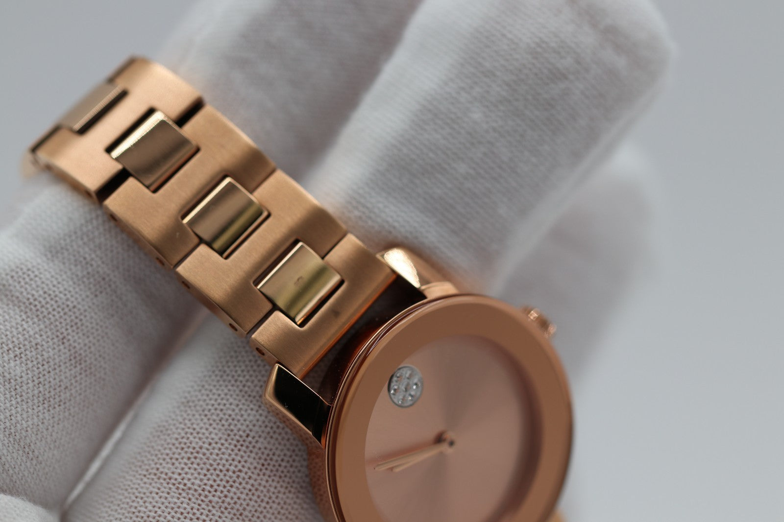 Movado Women's Watch 3600086 Bold Rose Gold Swiss Quartz Stainless Steel 36mm