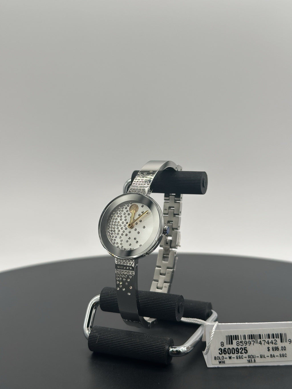 Movado Bold Women's Crystals Stainless Steel Quartz Watch 3600925