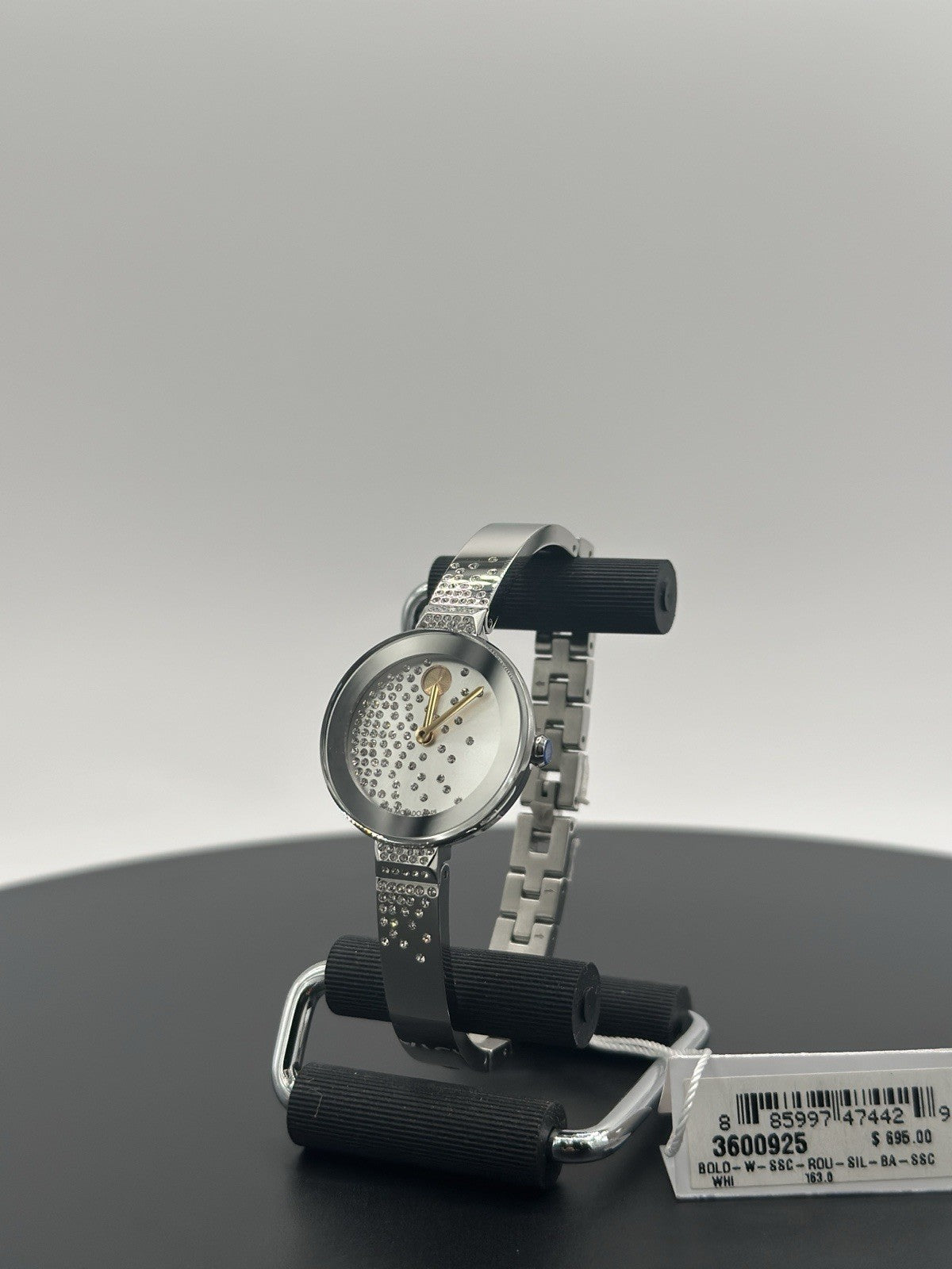 Movado Bold Women's Crystals Stainless Steel Quartz Watch 3600925