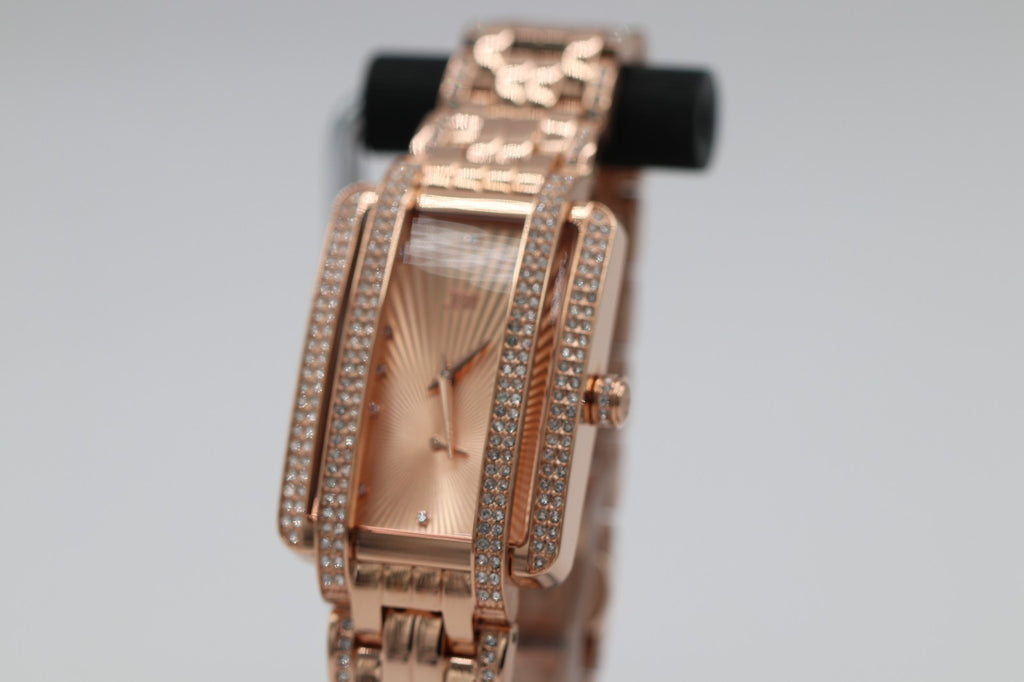 JBW Mink Rose Dial 18kt Rose Gold-plated Ladies Watch J6358C