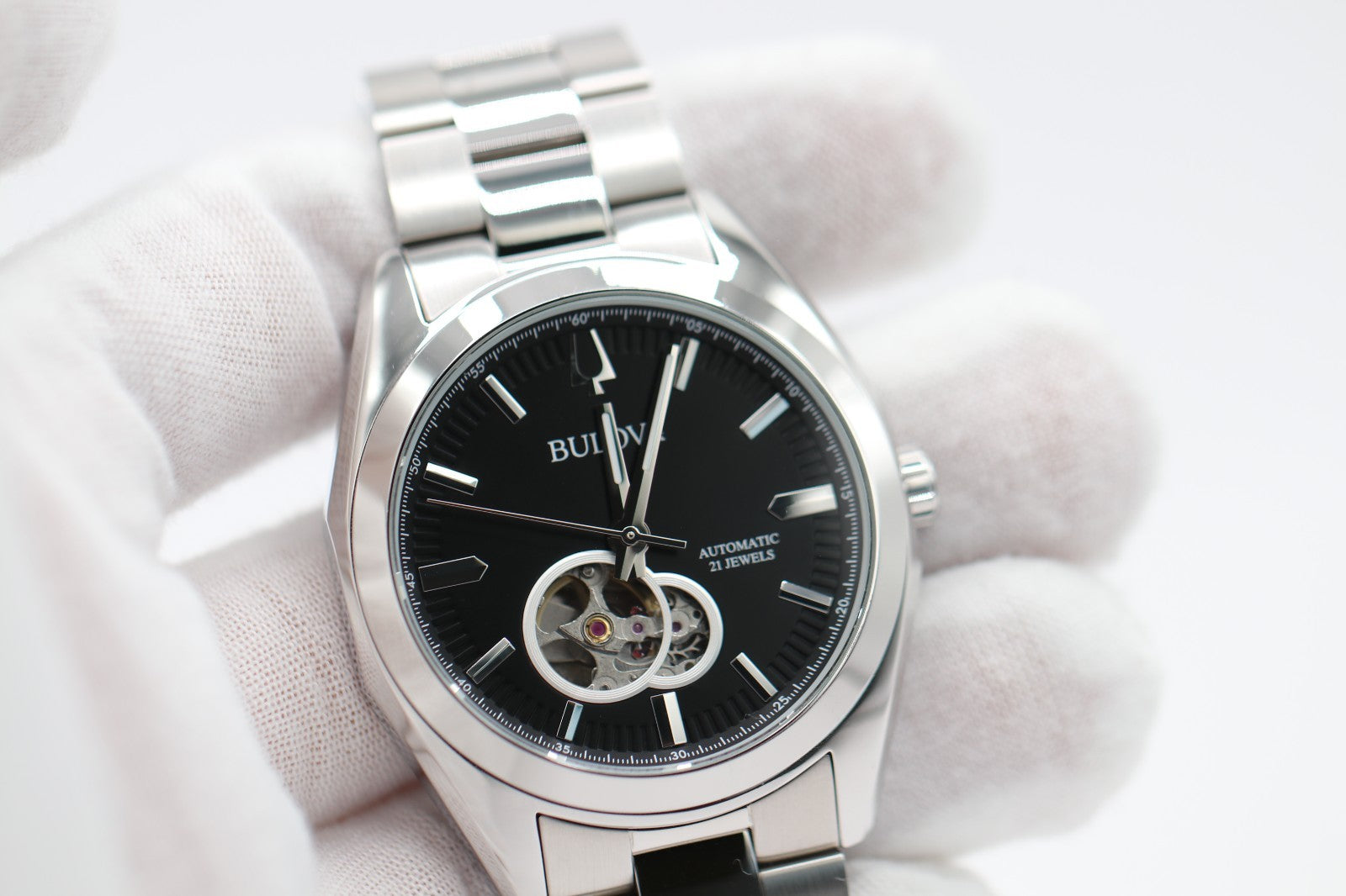 Bulova Surveyor Classic Automatic Men's Watch 42 mm 96A270