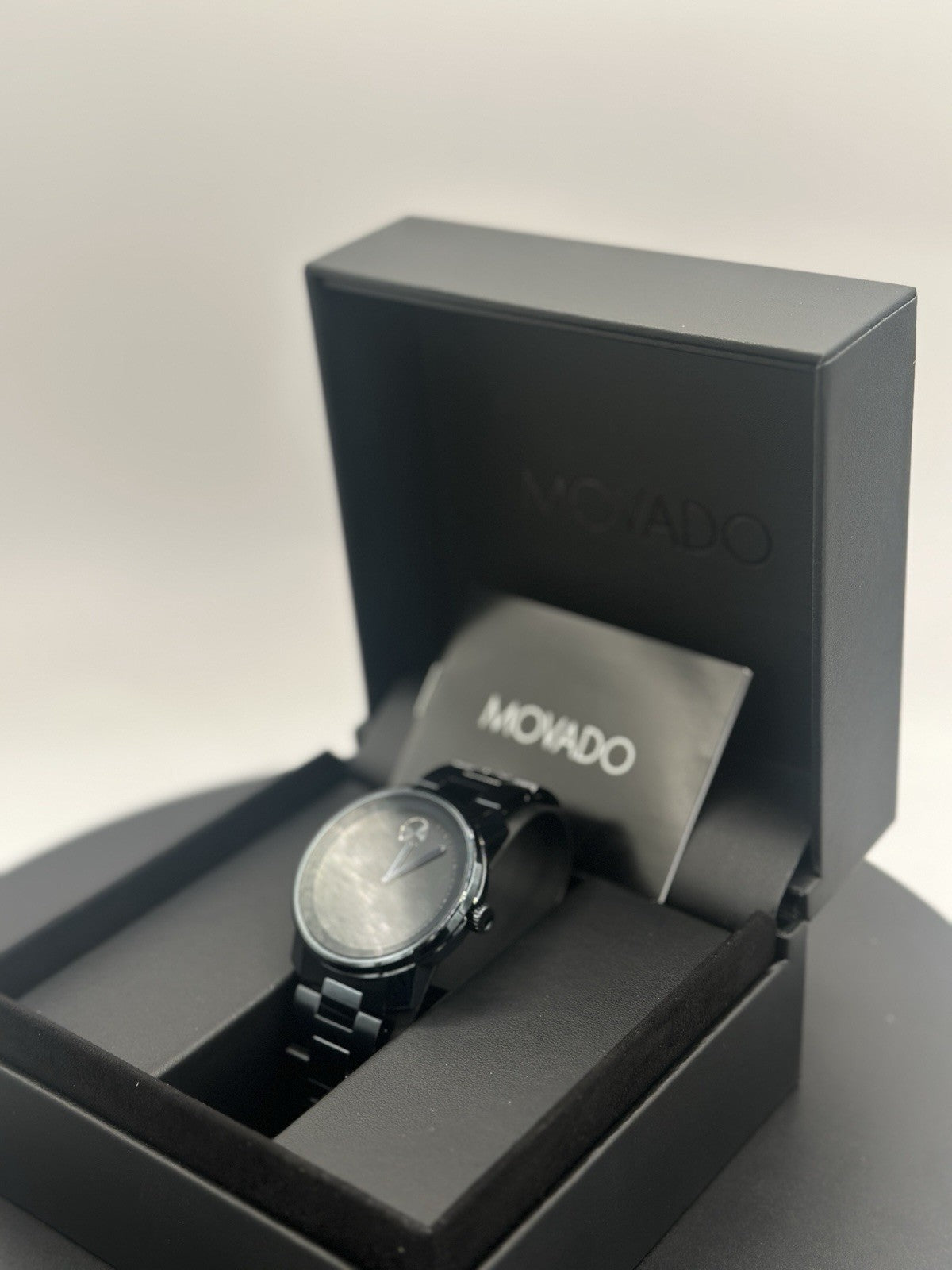 Movado BOLD MB.01.1.34.6159 Black Stainless Steel Men's Watch