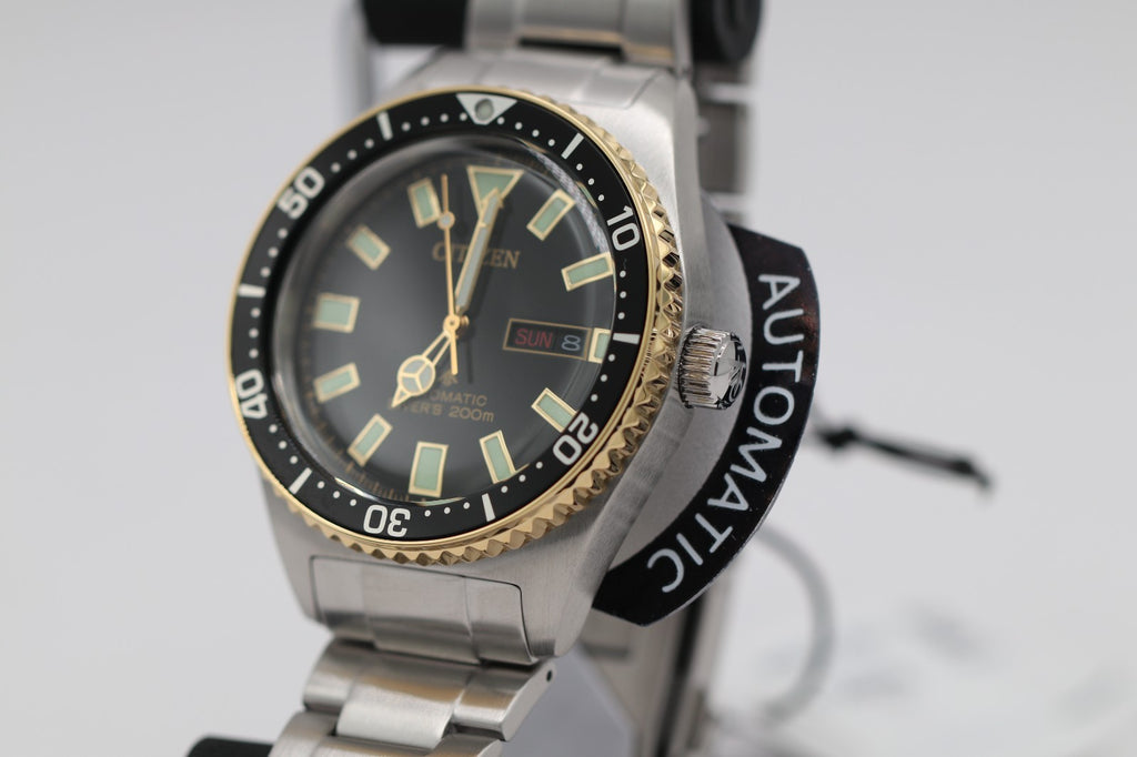 Citizen Promaster Mechanical Diver 41mm Silver Stainless Steel NY0125-83E