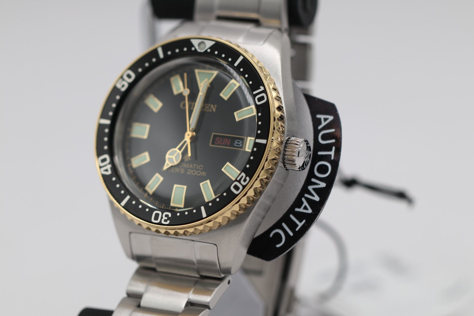 Citizen Promaster Mechanical Diver 41mm Silver Stainless Steel NY0125-83E