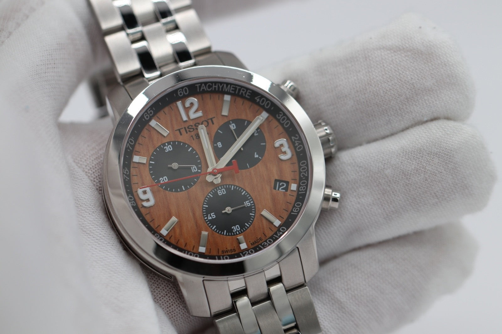 Tissot PRC Men's 200 Quartz Chronograph NBA Court Dial T055.417.11.297.00