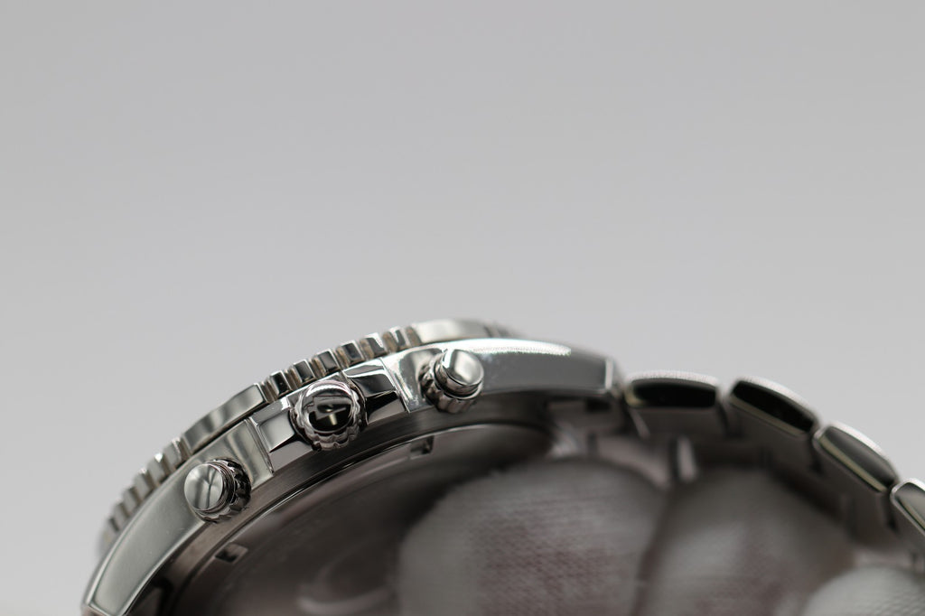 Bulova Marine Star Chronograph Stainless Steel Quartz Men's Watch 98B423