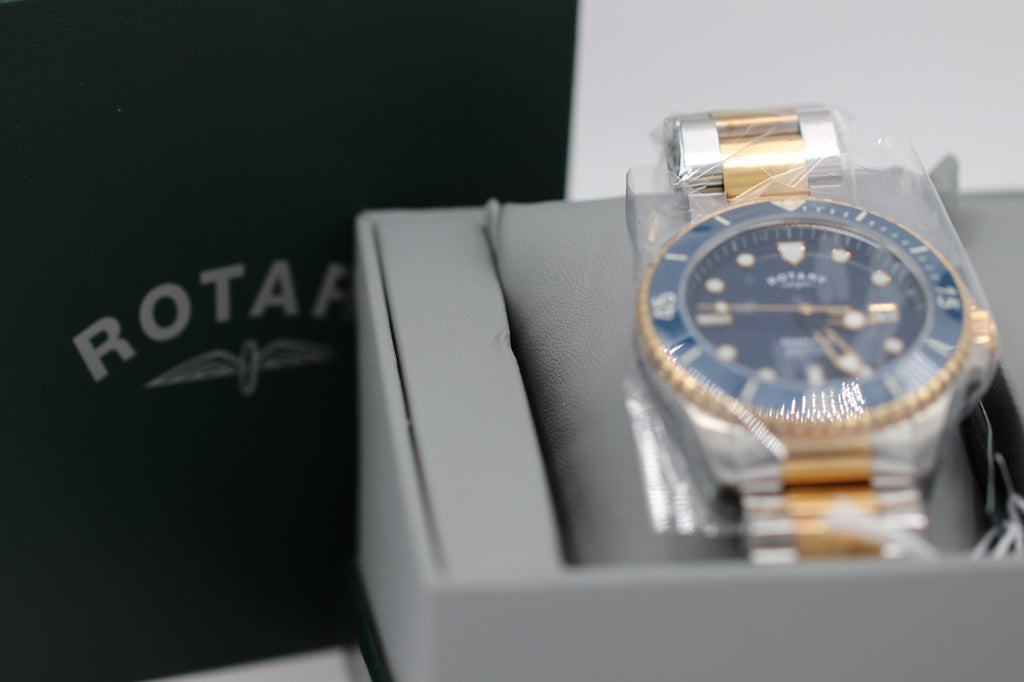 Rotary - Seamatic, Stainless Steel Men's Automatic Watch - GB05436/05  MSRP $299