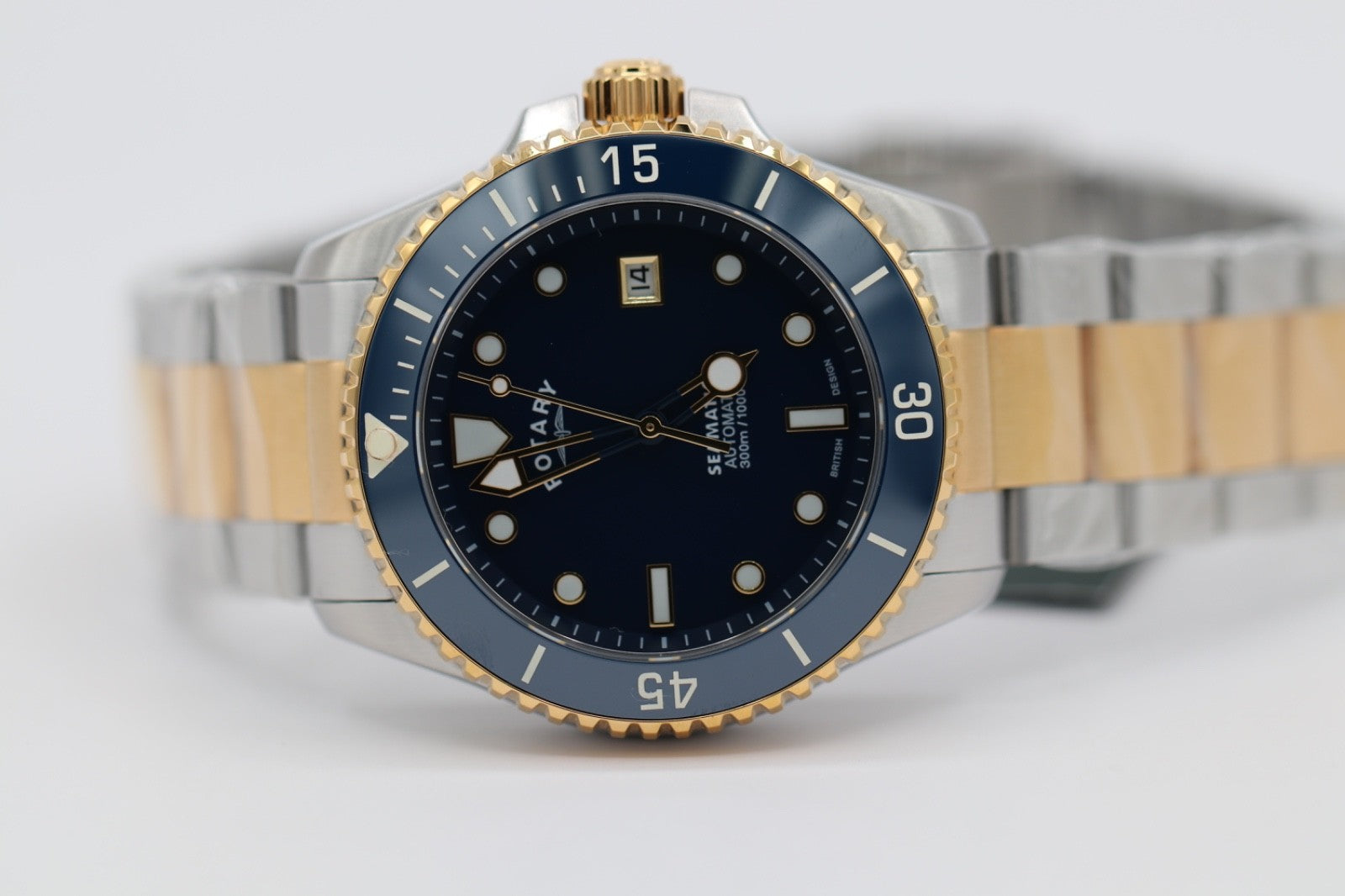 Rotary - Seamatic, Stainless Steel Men's Automatic Watch - GB05436/05