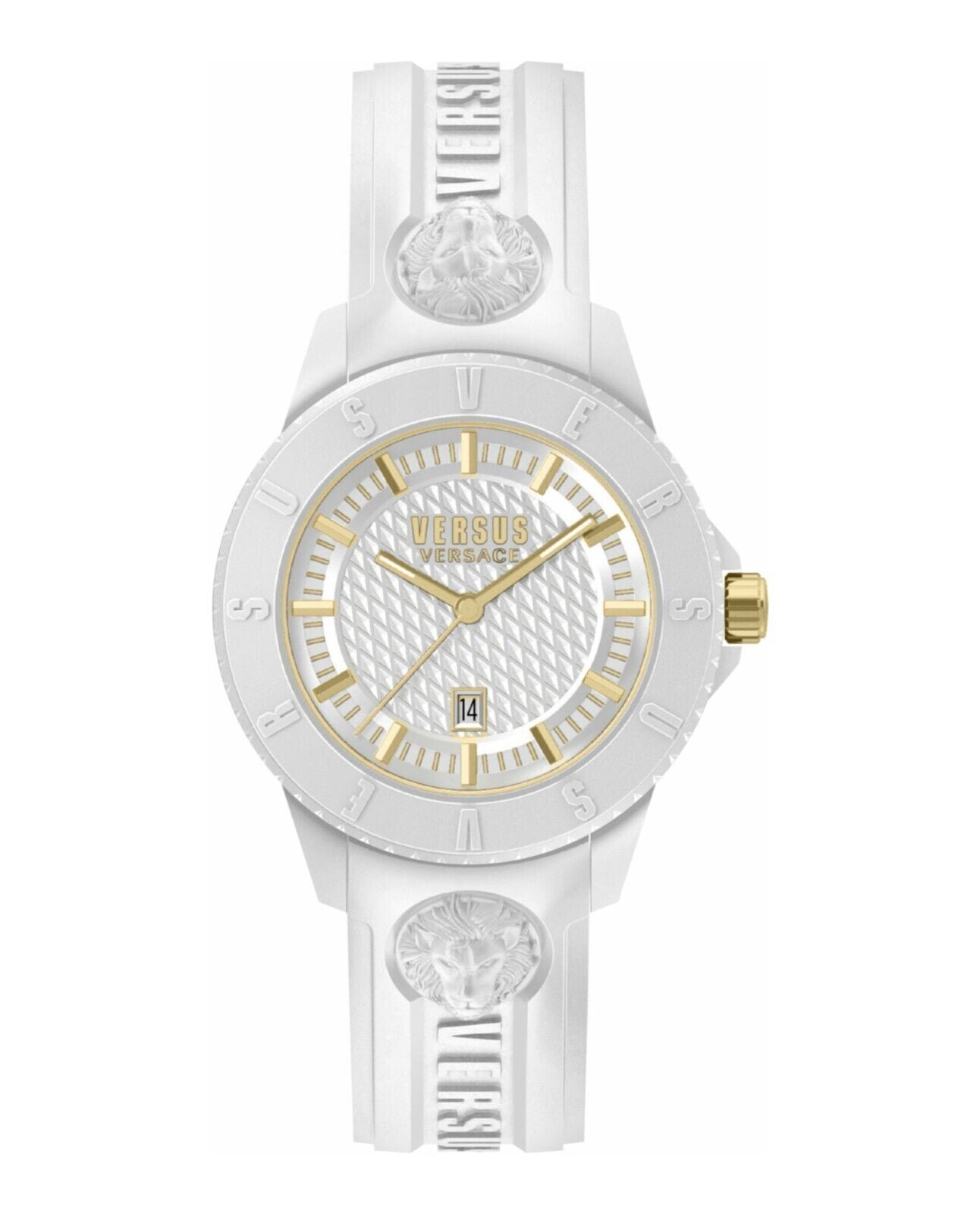 Versus Versace Brand Men's White Color 43 mm Tokyo R Watch VSPOY7821 New