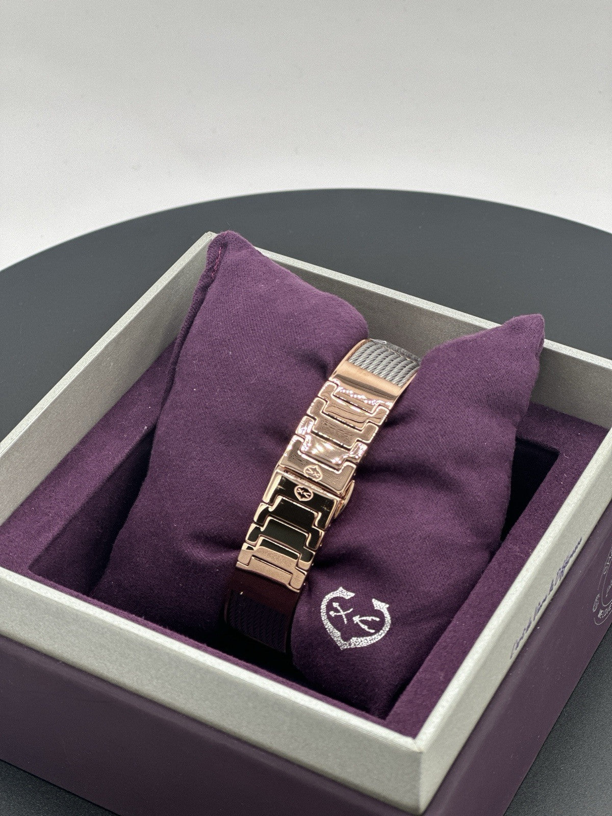 CHARRIOL Forever Tiger Rose Gold & Black Dial Ladies Watch FE32.102.029