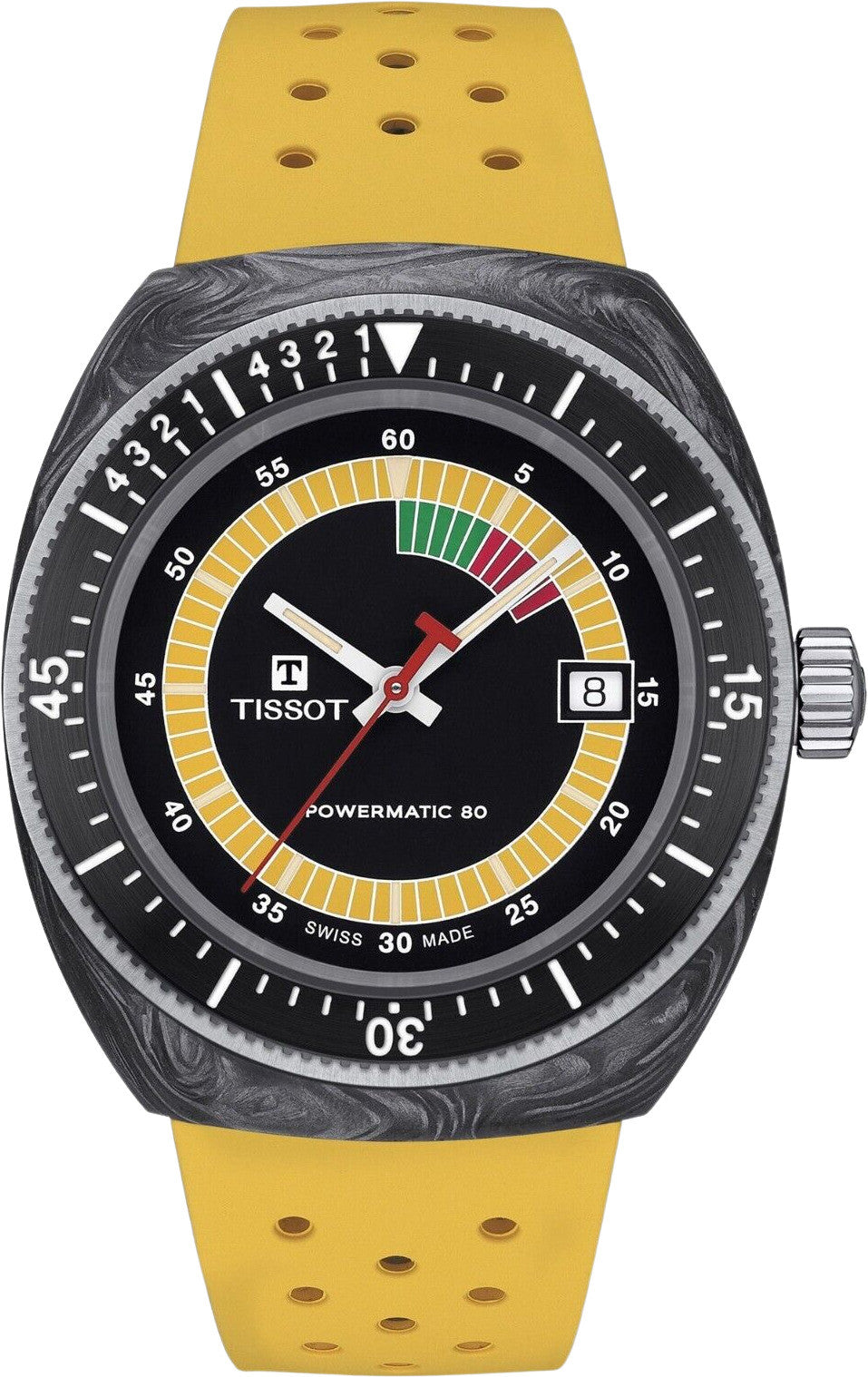 Tissot Sideral S Powermatic 80 Automatic Black Dial Men's Watch T145.407.97.057.